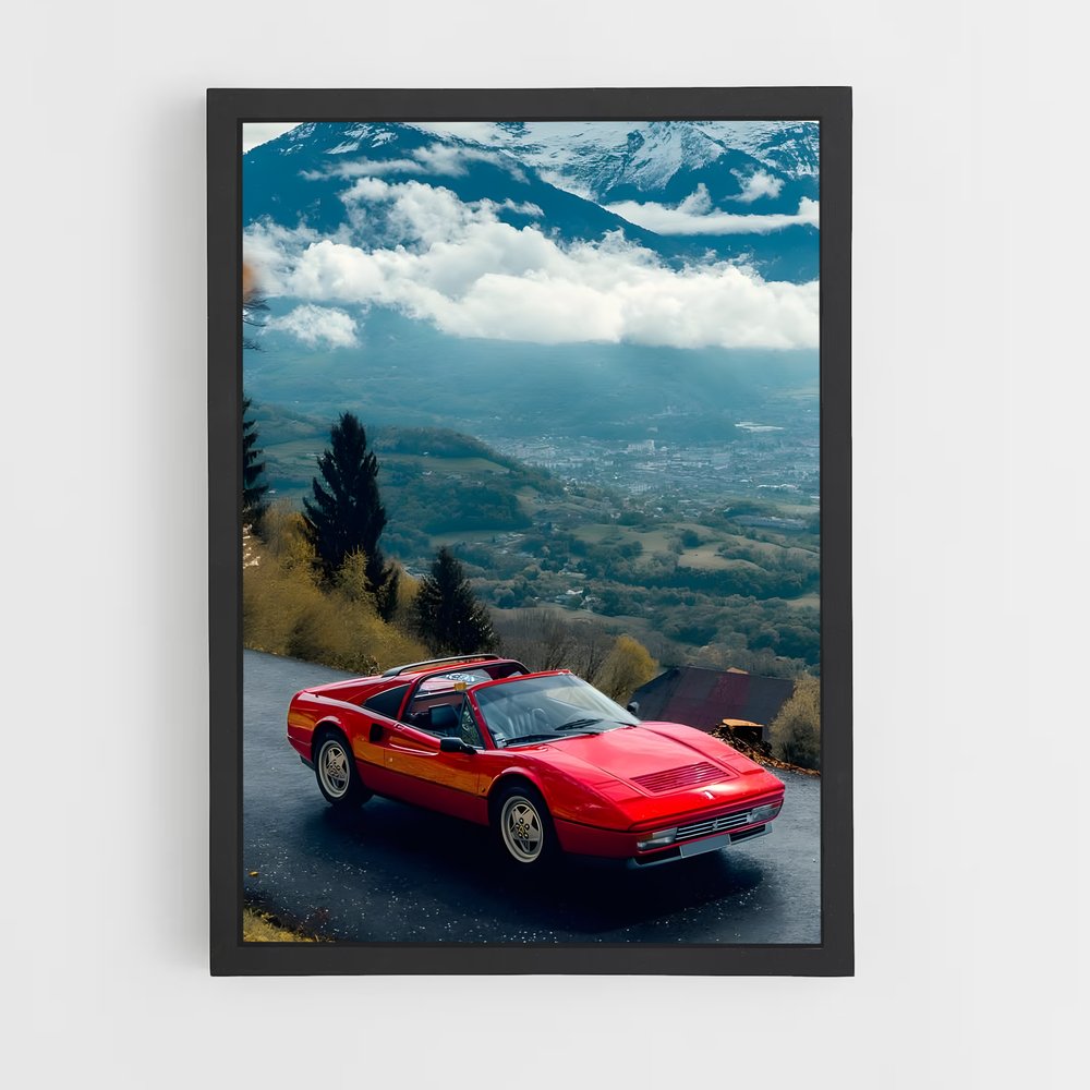 Poster gts passion environnants – affiche Ferrari (vue 2)